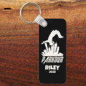Gepersonaliseerd Parkour Sleutelhanger (Voorkant)