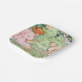 Gepersonaliseerd  Pasen Little Lamb Papieren Bordje (Gebogen)