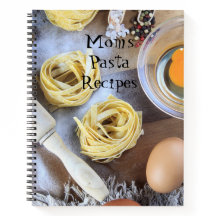Gepersonaliseerd pasta-recept boek