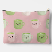 Gepersonaliseerd pastel Kawaii Matcha theepatroon Etui (Achterkant)