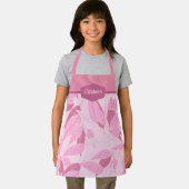 Gepersonaliseerd Pastel Roze Kinder Schort (Insitu)