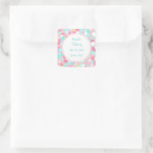 Gepersonaliseerd Pastel Zakelijke Stickers (Tas)
