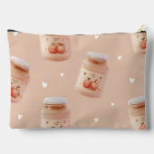 Gepersonaliseerd pastelperzik jam patroon etui (Achterkant)
