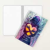 Gepersonaliseerd  pastelschrift notitieboek (Binnen)