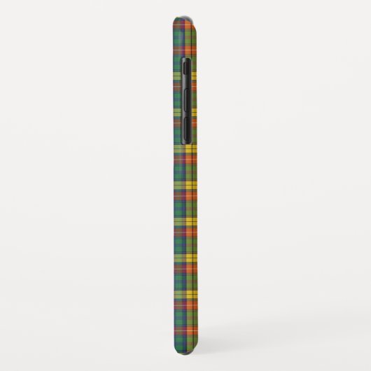 Gepersonaliseerd patroon Buchanan Tartan Case-Mate iPhone Case (Achterkant/links)