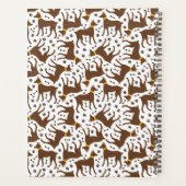 Gepersonaliseerd patroon Business Dog Sitter Plann Planner (Achterkant)