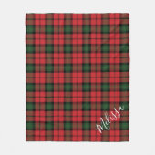 Gepersonaliseerd patroon van patroon met Kerr Tart Fleece Deken (Voorkant)