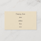 Gepersonaliseerd Patroon Visitekaartje (Achterkant)