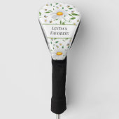Gepersonaliseerd patroon voor Daisy en Bee Floral Golfheadcover (Voorkant)