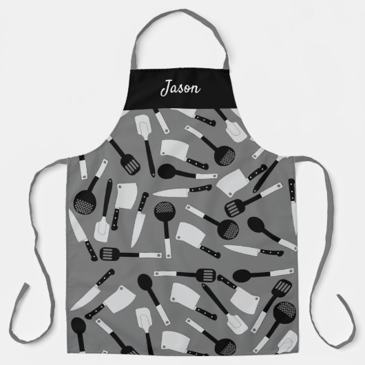 Gepersonaliseerd patroon voor koelmiddelen schort (Voorkant)
