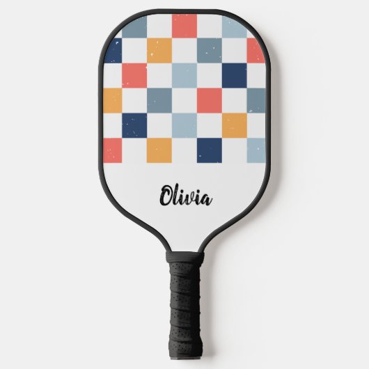 Gepersonaliseerd patroon voor naamcontrole pickleball paddle (Voorkant)