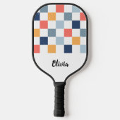 Gepersonaliseerd patroon voor naamcontrole pickleball paddle (Achterkant)
