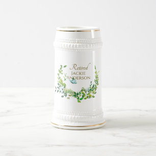 Gepersonaliseerd pensioen bier Stein Botanical Gol Bierpul
