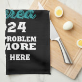 Gepersonaliseerd pensioen De legende is met pensio Theedoek (Quarter Fold)