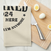 Gepersonaliseerd pensioen De legende is met pensio Theedoek (Quarter Fold)