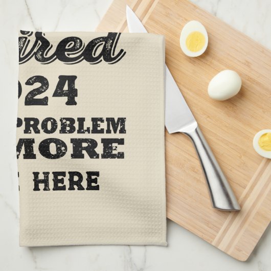 Gepersonaliseerd pensioen De legende is met pensio Theedoek (Quarter Fold)