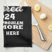 Gepersonaliseerd pensioen De legende is met pensio Theedoek (Quarter Fold)