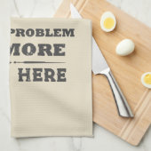 Gepersonaliseerd pensioen niet meer mijn probleem theedoek (Quarter Fold)