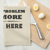 Gepersonaliseerd pensioen niet meer mijn probleem theedoek (Quarter Fold)