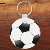 Gepersonaliseerd persoonlijk Saucer-Football Sleutelhanger (Voorkant)