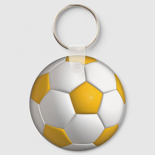 Gepersonaliseerd persoonlijk Saucer-Football Sleutelhanger (Voorkant)