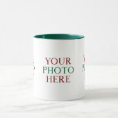 Gepersonaliseerd persoonlijke 3 Photo DIY Coffee-M Mok (Midden)