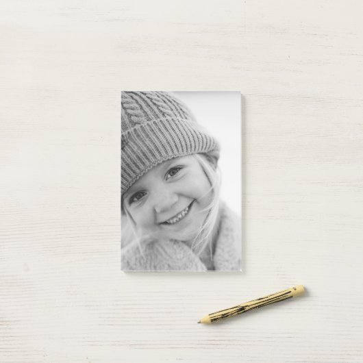 Gepersonaliseerd persoonlijke Creëer Uw eigen foto Post-it® Notes (Op bureau)