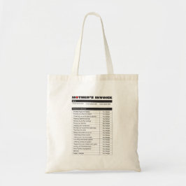 Gepersonaliseerd persoonlijke liefdesfactuur van m tote bag