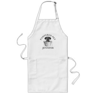 Gepersonaliseerd Pet Groomer Apron Lang Schort