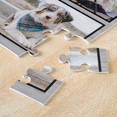 Gepersonaliseerd Pet Loss Foto Collage Pet Memoria Legpuzzel (Zijkant)