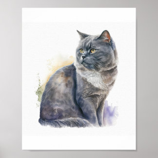 Gepersonaliseerd Pet-portret, Pet-cadeau Poster