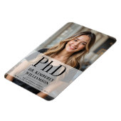 Gepersonaliseerd PhD Afstuderen Doctor of Philosop Magneet (Linkerzijde)
