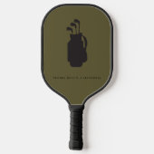 Gepersonaliseerd Pickleball | Bachelor Golf Weeken Paddle (Achterkant)