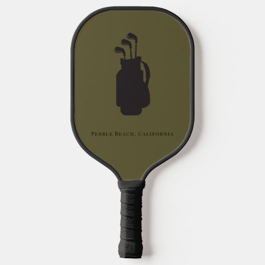 Gepersonaliseerd Pickleball | Bachelor Golf Weeken Paddle (Achterkant)