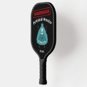 Gepersonaliseerd Pickleball Monster Paddle (Links)