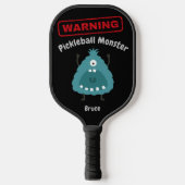 Gepersonaliseerd Pickleball Monster Pickleball Paddle (Voorkant)