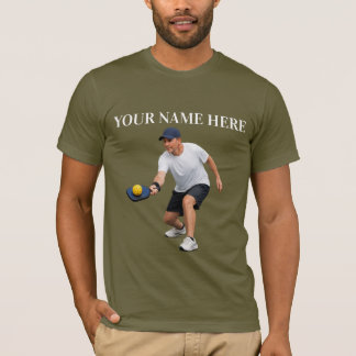 Gepersonaliseerd Pickleball-ontwerp T-shirt