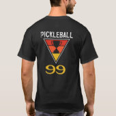 GEPERSONALISEERD PICKLEBALL TEAM T-SHIRT (Achterkant)