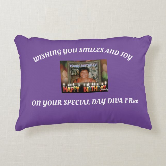 Gepersonaliseerd piloot accent kussen (Voorkant)