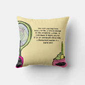 Gepersonaliseerd piloot van Spa Party Kussen (Achterkant)