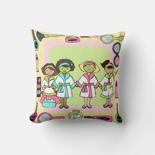 Gepersonaliseerd piloot van Spa Party Kussen (Voorkant)