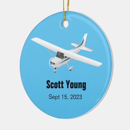 Gepersonaliseerd Pilot Ornament (Links)