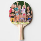 Gepersonaliseerd pingpongpeddellen toevoegen uw fo tafeltennisbatje (Achterkant)