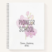 Gepersonaliseerd Pioneer School Notitieboek met Or (Voorkant)