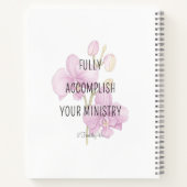 Gepersonaliseerd Pioneer School Notitieboek met Or (Achterkant)