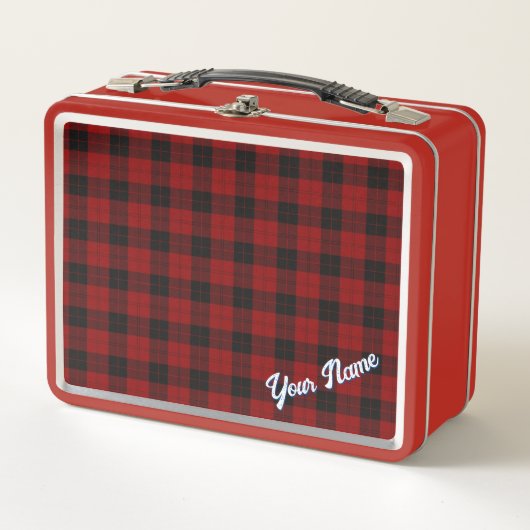 GEPERSONALISEERD PLAID TARTAN PATROON (Voorkant)