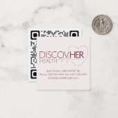 Gepersonaliseerd platte briefkaart (Voorkant / Achterkant in situ)