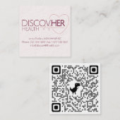 Gepersonaliseerd platte briefkaart (Voorkant / Achterkant)