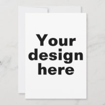 Gepersonaliseerd Platte Uitnodiging Kaart, Aangepa