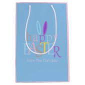 Gepersonaliseerd plezier Gelukkig Paashaas Oars Bl Medium Cadeauzakje (Voorkant)